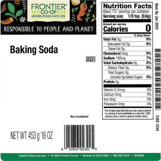 Frontier Co-op Baking Soda — view 3