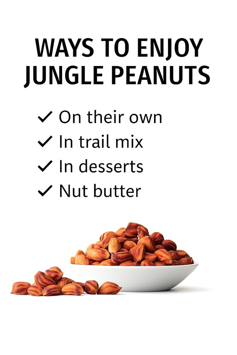 Ways to enjoy jungle peanuts
