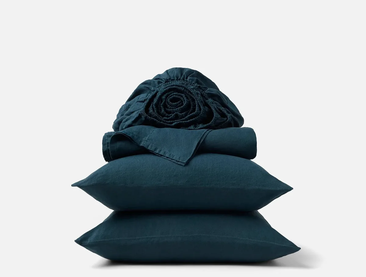 Coyuchi organic linen sheets